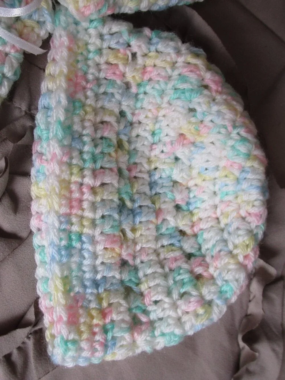 hand knit newborn set
